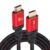 Cabo HDMI 2.0 4K de 1,2 m da RitzGear. Cabo de nylon trançado de alta velocidade de 18 Gbps e conectores dourados – 4K@60Hz/UHD/3D/2160p/1080p/ARC e Ethernet. Compatível com UHD TV/Monitor/PC/PS5/Xbox