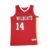 Camisetas masculinas Troy Bolton 14 Chad Danforth 8 Basketball Jersey East High School Wildcats Hip Hop Workout Shirts, Bolton vermelho, G