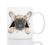 Caneca engraçada buldogue francês – Caneca de café engraçada de cerâmica – Presente perfeito para amantes de cães – Caneca de café fofa novidade presente – Ótima surpresa de aniversário ou Natal para amigos ou colegas de trabalho, homens e mulheres (325 ml)