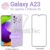 Capa Capinha para Samsung Galaxy A23 | Película de Vidro 3D 9D Galaxy A23 | Kit Capinha transparente e Película anti impacto A23
