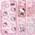 Capa Fofa Hello Kitty KT Para Samsung Galaxy A25 A13 A05 A05S A7 2018 A15 A05 A24 A32 A04E A03 Core A22 A04 4g 5g Caixa