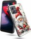 Capa para celular Motorola Moto G Power 5G 2025 Slim Soft TPU com design de coelho de Papai Noel Natal para mulheres Wen Capa de proteção antiarranhões à prova de choque para Moto G Power 5G 2025