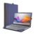 Capa para laptop Lenovo ThinkBook 16 G8 IRL / G7 IML ARP para ThinkBook 16 G6 IRL ABP [Do Check Model] Bolsa removível para notebook PU acessórios com orifício de dissipação de calor (azul)