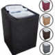 Capa Para Máquina De Lavar Roupa 6kg á 17kg Com ZIPER Impermeável Brastemp Consul Eletrolux Colormaq