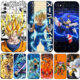 Capa Para Samsung Galaxy A41 Caso 6.1 Polegada Silicone Macio De Telefone A41 GalaxyA41 A 41 A415 Preto tpu Dragon Ball