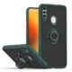 Capa à prova de choque para Samsung Galaxy M54 M14 F41 X, capa protetora fosca com suporte para anel de dedo, 7 A90 A81 A17 A07 A51 (para Samsung A07 5G/verde escuro)