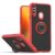 Capa à prova de choque para Samsung Galaxy M54 M14 F41 X Cover 7 A90 A81 A17 A07 A51 Suporte de anel de dedo Capa de proteção fosca (para Samsung X COVER 7/Vermelho)