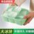Casa grande molde de cubo de gelo grande bandeja de gelo de Silicone de grau alimentício geladeira com tampa caixa de ge