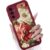 CASBST Capa para Samsung Galaxy A36 5G, design criativo de flores para meninas e mulheres, capa de silicone líquido, moldura mais grossa à prova de choque e resistente a arranhões para Samsung A36