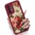 CASBST Capa para Samsung Galaxy A52 5G/4G, design criativo de flores para meninas e mulheres, capa de silicone líquido, moldura mais grossa à prova de choque e resistente a arranhões para Samsung A52