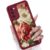 CASBST Capa para Samsung Galaxy S20 FE 5G, design criativo de flores para meninas e mulheres, capa de silicone líquido, moldura mais grossa à prova de choque e resistente a arranhões para Samsung S20