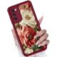 CASBST Capa para Samsung Galaxy S20 FE 5G, design criativo de flores para meninas e mulheres, capa de silicone líquido, moldura mais grossa à prova de choque e resistente a arranhões para Samsung S20