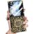 Changjia Capa para Samsung Galaxy Z Flip 7 com glitter, linda estampa de leopardo brilhante com estampa de guepardo com suporte de anel elegante à prova de choque para mulheres e meninas para Galaxy Z