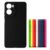 Compativel com Moto G06 – Capa Capinha Case Silicone Macia Aveludada Forro Interno Premium Preta