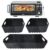Conjunto de 3 frigideiras de silicone Ninja Air Fryer, para modelo de forno digital Air Fry SP0101, fácil de limpar e reutilizável