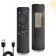 Controle remoto de voz solar de substituição para Smart TV Samsung compatível com Neo QLED, 8K, The Frame e Crystal UHD Series
