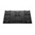 Cooktop 5 Bocas Atlas Agile Up Preto com Mesa de Vidro e Mega Chama Bivolt