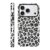FBHGLOA Capa para iPhone 17 Pro Max de 16,9 cm preta e cinza com estampa de guepardo, estampa animal leopardo elegante 2 em 1, capa de proteção robusta à prova de choque para mulheres e meninas