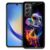 FKBRCL4U Capa para Samsung Galaxy A54 5G, design gráfico para meninas, meninos, silicone macio, acrílico, proteção contra choque, projetada para Samsung Galaxy A54 5G Astronauta Terra Espaço Galáxia