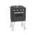 FOGAO A GAS MINI COOK 2 Q PRETO FOSCO GAS GLP