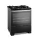 Fogão 5 bocas Electrolux Preto Efficient Mesa de Vidro, PerfectCook e Grades de Ferro (FE5GB)