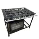 Fogão 6 Bocas Cefaz com Forno Linha Gold Baixa Pressão CFZG-135