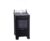 Fogão Atlas 4 bocas preto com forno limpa fácil Coliseum Plus – Forno 50l