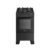 Fogão Atlas 4 Bocas preto Mônaco Top Glass com Acendimento automático – Bivolt