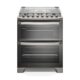 Fogão Electrolux 5 Bocas Experience com PerfectCook360 Prata (FE5DC) 127V