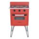 Fogão Gemini 2 Bocas Vermelho