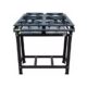 Fogão Industrial 4 Bocas Standard Alta Pressão Grelhas Aço 30×30 P5 MR Fogões