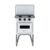 Fogão Portátil 2 Bocas Venax Gemini Tampa de Metal Gas Glp Branco
