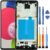 Foufinin Tela de substituição para Samsung Galaxy A52 5G para Samsung A52 / A52S 5G com moldura SM-A526U1 A526 A526W A528U1 A528W LCD Touch Digitalizador com ferramentas