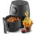 Fritadeira a ar pequena de 2,1 litros – Mini airfryer digital compacta com predefinições 7 em 1, 98% menos óleo, temperatura e temporizador ajustáveis, lembrete de agitação, antiaderente, livre de BPA