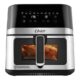 Fritadeira Inox DiamondTech Oster 7,5L com Visor Transparente – 220V