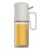 Galheteiro Vidro Spray Azeite Dispensador Pulverizador Óleo Borrifador Cozinha Nude Bege