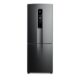 Geladeira Electrolux Frost Free 490L Efficient com AutoSense Inverse Black Inox Look (IB7B) 220V