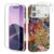 GEQCDBN Capa compatível com iPhone 17 Pro, com azulejos de mosaico de sol fofos femininos macios e finos TPU à prova de choque e estética para mulheres meninas 16 cm multicolorido
