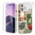 GEQCDBN Capa compatível com iPhone 17 Pro, moda fofa colagem kawaii anime feminino macio fino TPU à prova de choque estética capa protetora para celular para mulheres meninas 16.0 cm multicolorido