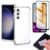 [GL CASES] KIT Capa Capinha Case Samsung Galaxy M15 Slim Clear Anti Impacto Reforçada Silicone Transparente Flexível Anti Choque + Pelicula Samsung Galaxy M15 De Vidro 3D Cobertura Total