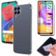 [GL CASES] KIT Capa Capinha Case Samsung Galaxy M22 Slim Clear Anti Impacto Reforçada Silicone Transparente Flexível Anti Choque + Pelicula Samsung Galaxy M22 De Vidro 3D Cobertura Total