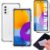 [GL CASES] KIT Capa Capinha Case Samsung Galaxy M52 Slim Clear Anti Impacto Reforçada Silicone Transparente Flexível Anti Choque + Pelicula Samsung Galaxy M52 De Vidro 3D Cobertura Total