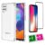 [GL CASES] Kit Capinha Case Capa Silicone Transparente Anti Impacto + Película De Vidro 3D Para Samsung Galaxy A12
