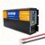 HENGJINGTR Conversor de inversor de potência de 3000 watts DC 12V-72V para CA 110V 220V para veículo Inversor de onda senoidal pura Off Grid Inversor solar com display LED,48v to 220v 60hz