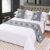 HSTANGKY Cama Runner moda lenço de cama microfibra proteção de cama de alta qualidade decoração leve durável toalha de cama para hotel, quarto, quarto de casamento – cinza ||King 19,7 x 102,3