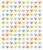 JarThenaAMCS 2400 peças mini adesivo de papel para dia dos namorados conversa coração adesivo autoadesivo para envelope scrapbook presente suprimentos DIY, 1,3 cm