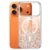 JETech Capa Glitter para iPhone 17 Pro Max 6,9 Polegadas Compatível com MagSafe, Transparente e Fofa com Brilho para Mulheres e Meninas, Case Brilhante Magnética (Laranja)