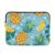 JIPONI Bolsa para laptop Tropical Leaf Pineapples, compatível com notebook/laptop/tablet de 15,6 polegadas e 40,6 cm, capa para laptop para mulheres e homens, trabalho e viagens