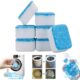 KINZIN Kit 12 Pastilhas Tabletes Limpeza Máquina De Lavar Roupa