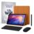 Kit Capa Terracota Slim para Xiaomi Redmi Pad 2 + Película de vidro + Caneta + Teclado e Mouse Preto